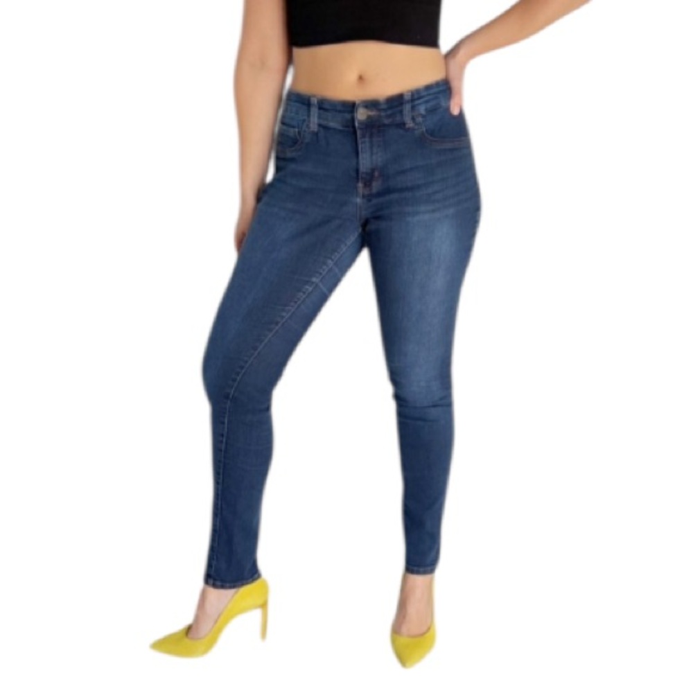 SO dark wash mid rise stretchy cotton/spandex blend jegging jeans size 13